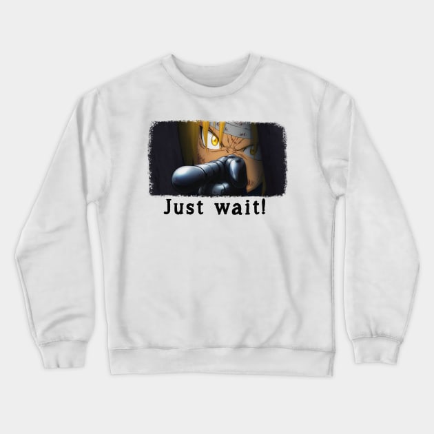 Edward Elric FullMetal Alchemist Crewneck Sweatshirt by SirTeealot